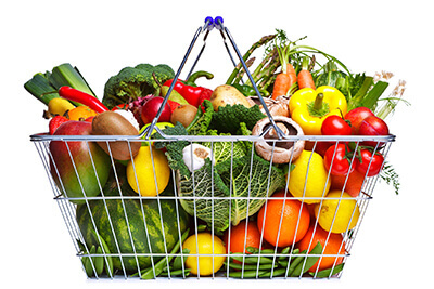 Fruit and vege basket