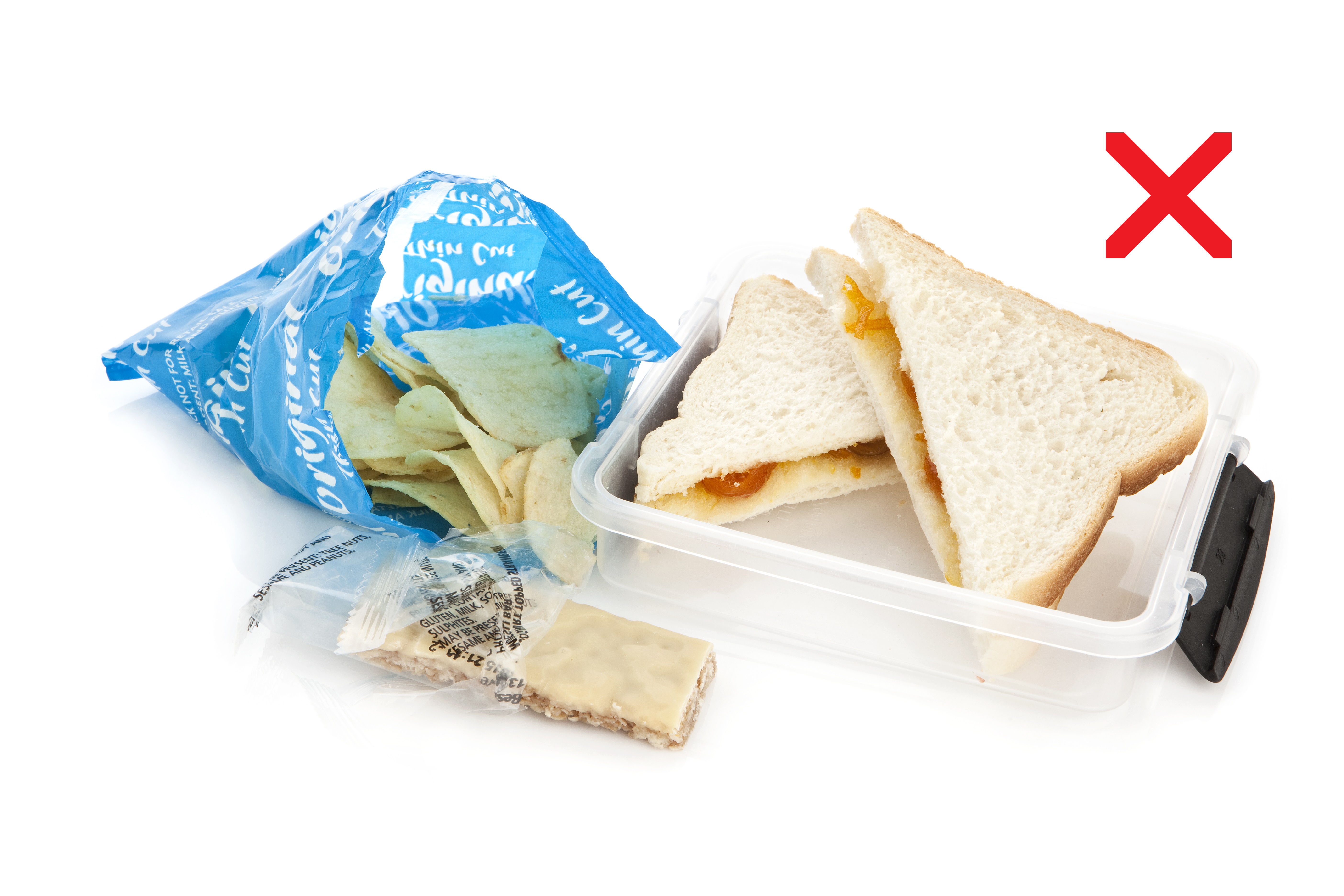 unhealthy lunchbox
