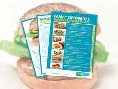 Family Favourites meal plan