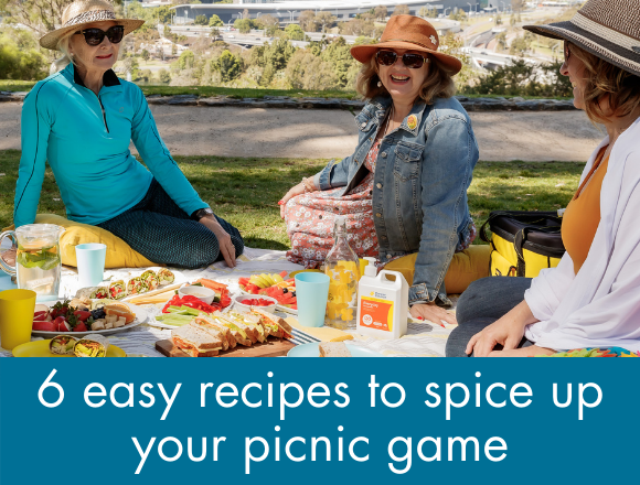 Check out these tantalising picnic recipe ideas