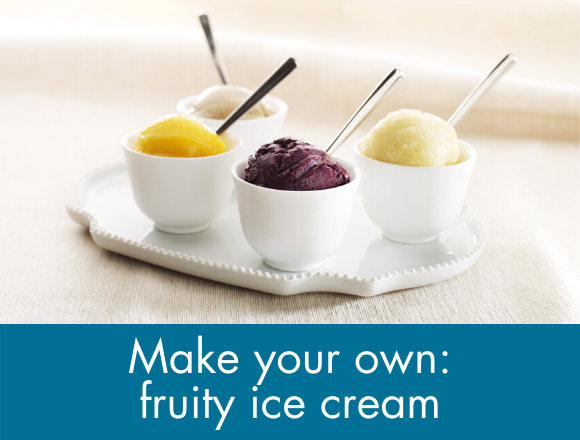 Click here to find out how to make your own easy fruity ice cream