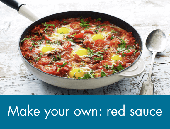 Find out how to make your own red sauce