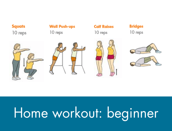 Click here to download our beginner home workout program