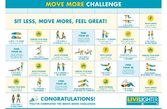 Move More 30-day challenge