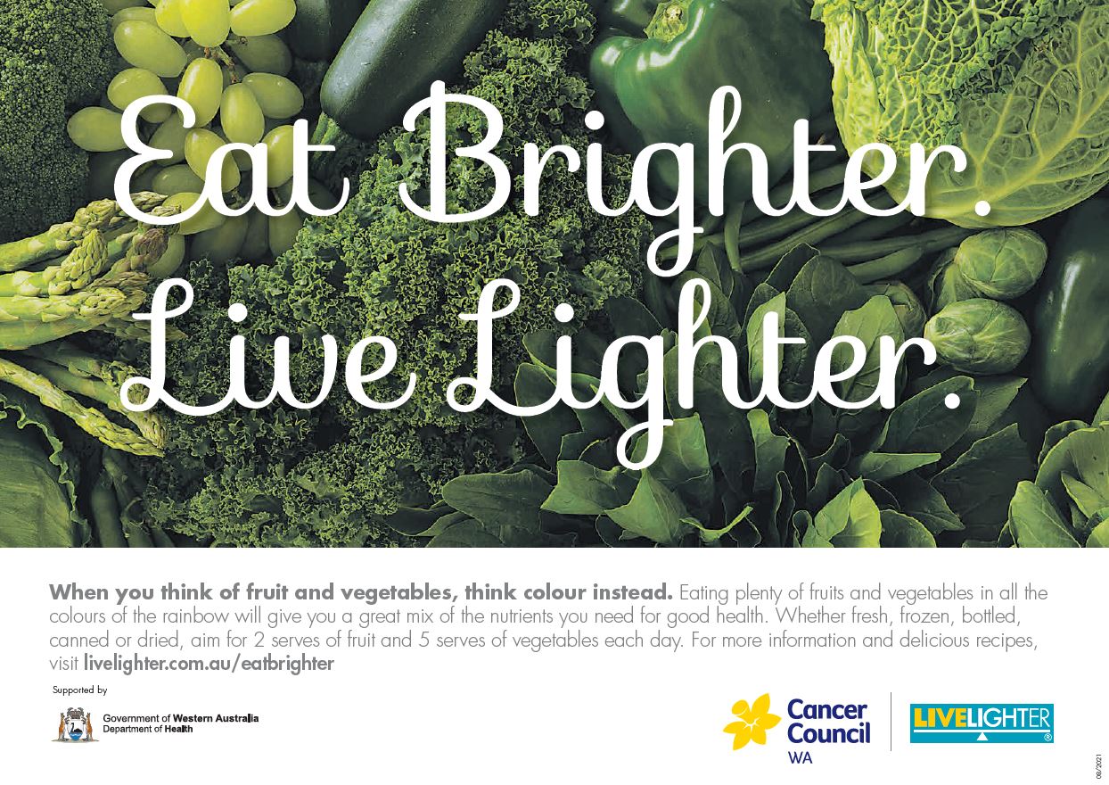 Eat Brighter Green poster