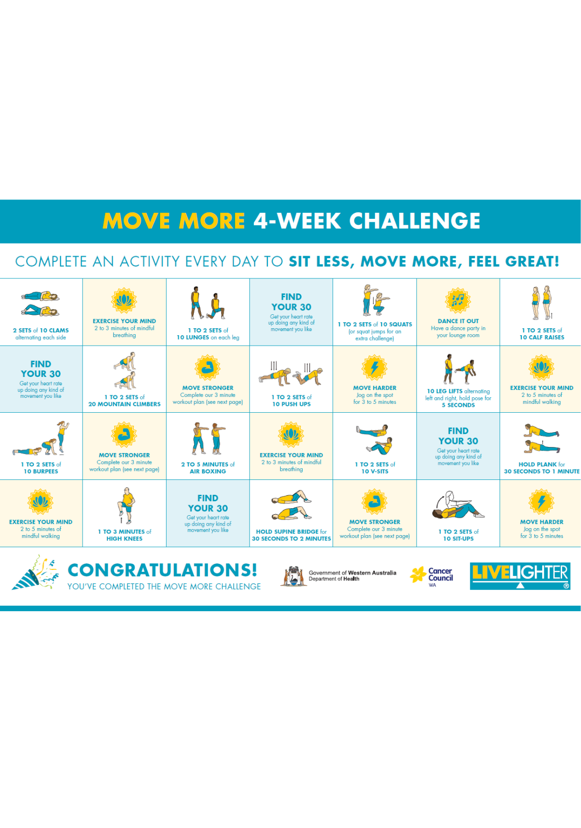 Move More 30-day challenge