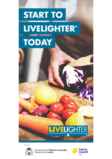 Start to LiveLighter Today brochure